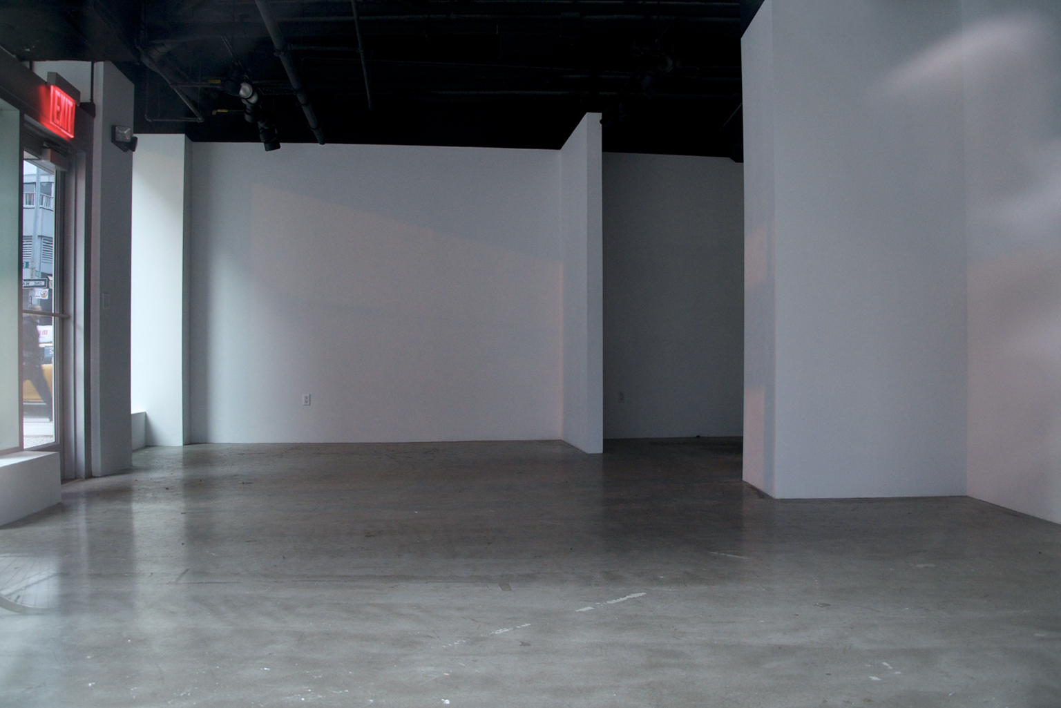 Nalata Nalata space before the build out of the gallery